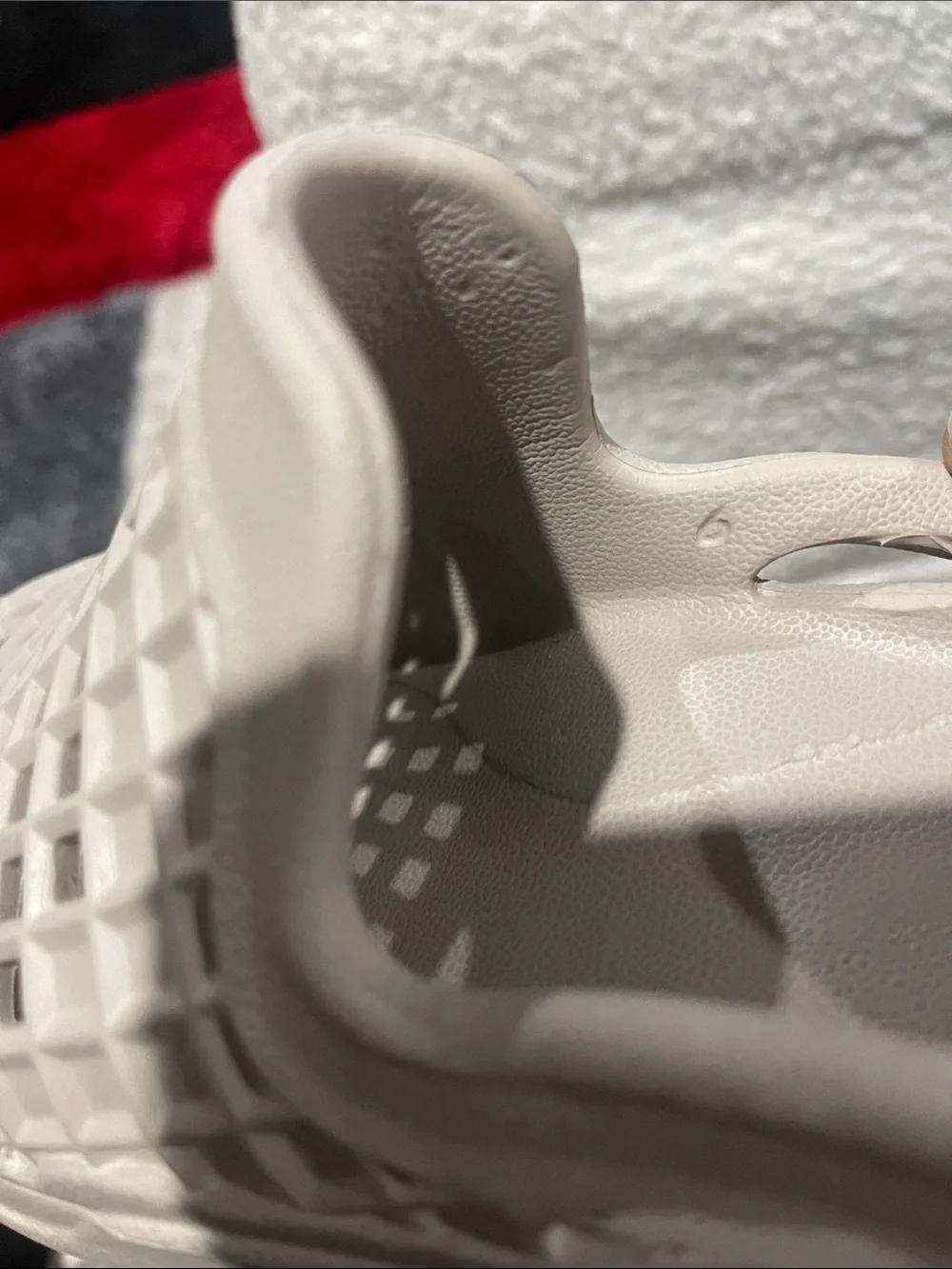 Lusso Cloud Taupe Slip-On Water Shoes with Breathable Grid Upper